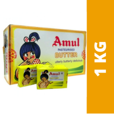 AMUL PASTURISED BUTTER CUBES 50PC OF 20GM